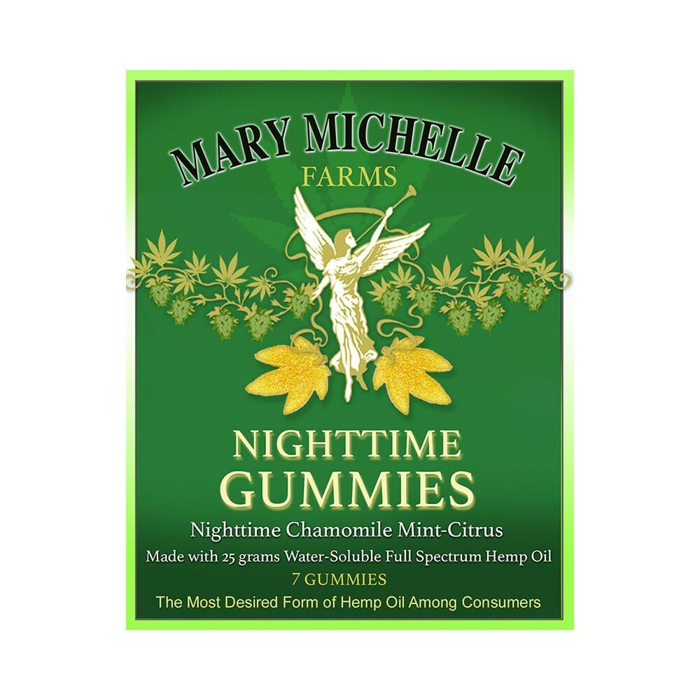 Chamomile-Mint Nighttime CBD Gummies